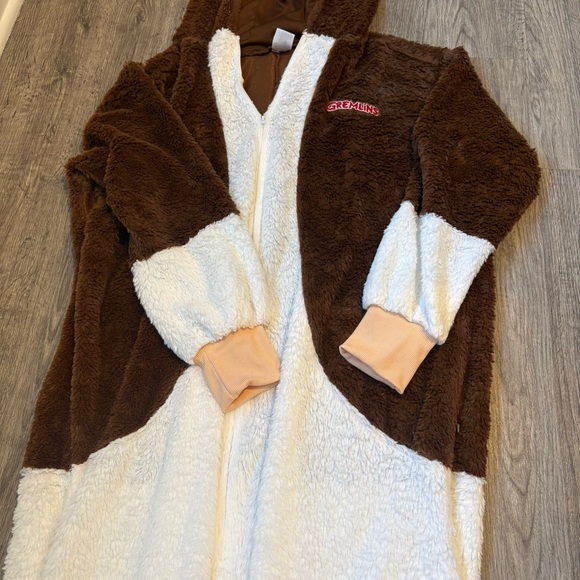Brown Furry Gizmo Gremlin Costume with Ears One Size - Picture 2 of 8